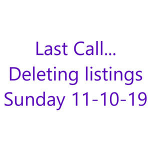 Last chance to buy things from my closet!